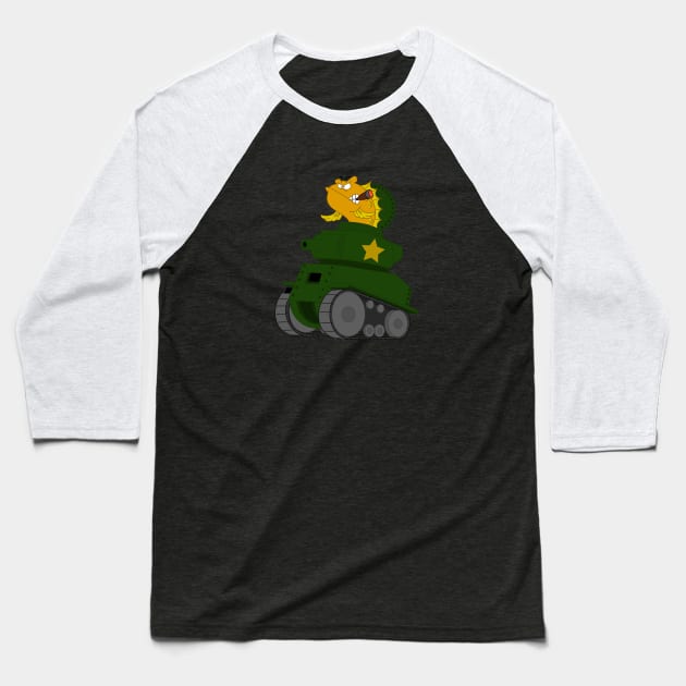 Fish Tank! Baseball T-Shirt by The Lemon Stationery & Gift Co